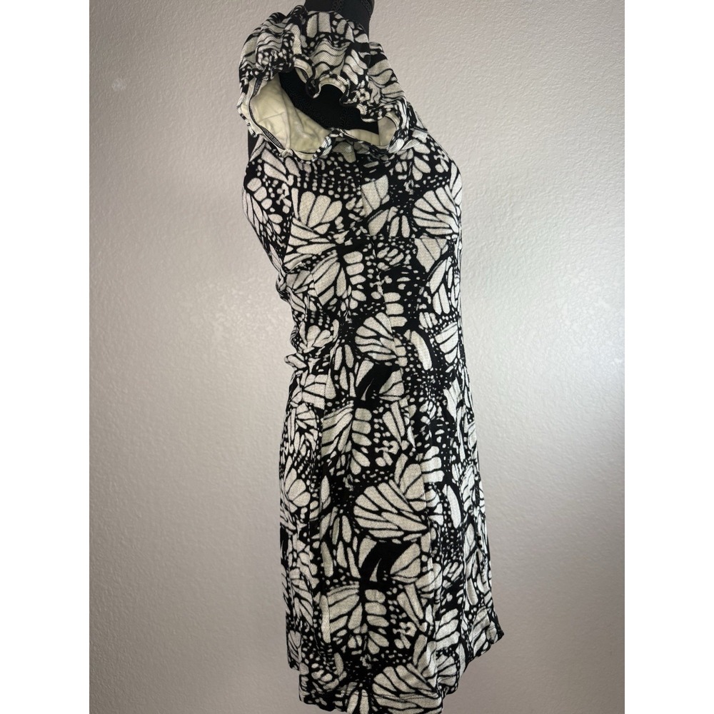 Urban Outfitters Women's Butterfly Dress Large Mini Dress Ruffled Sleeve - Picture 5 of 7